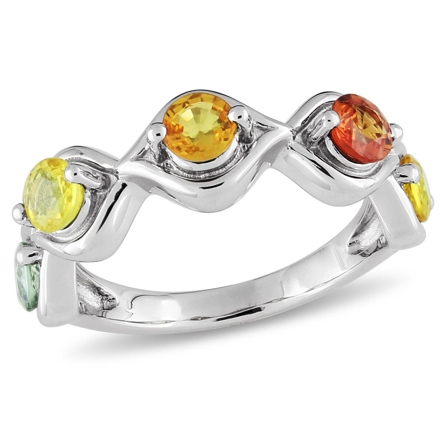 multi colored sapphire stone