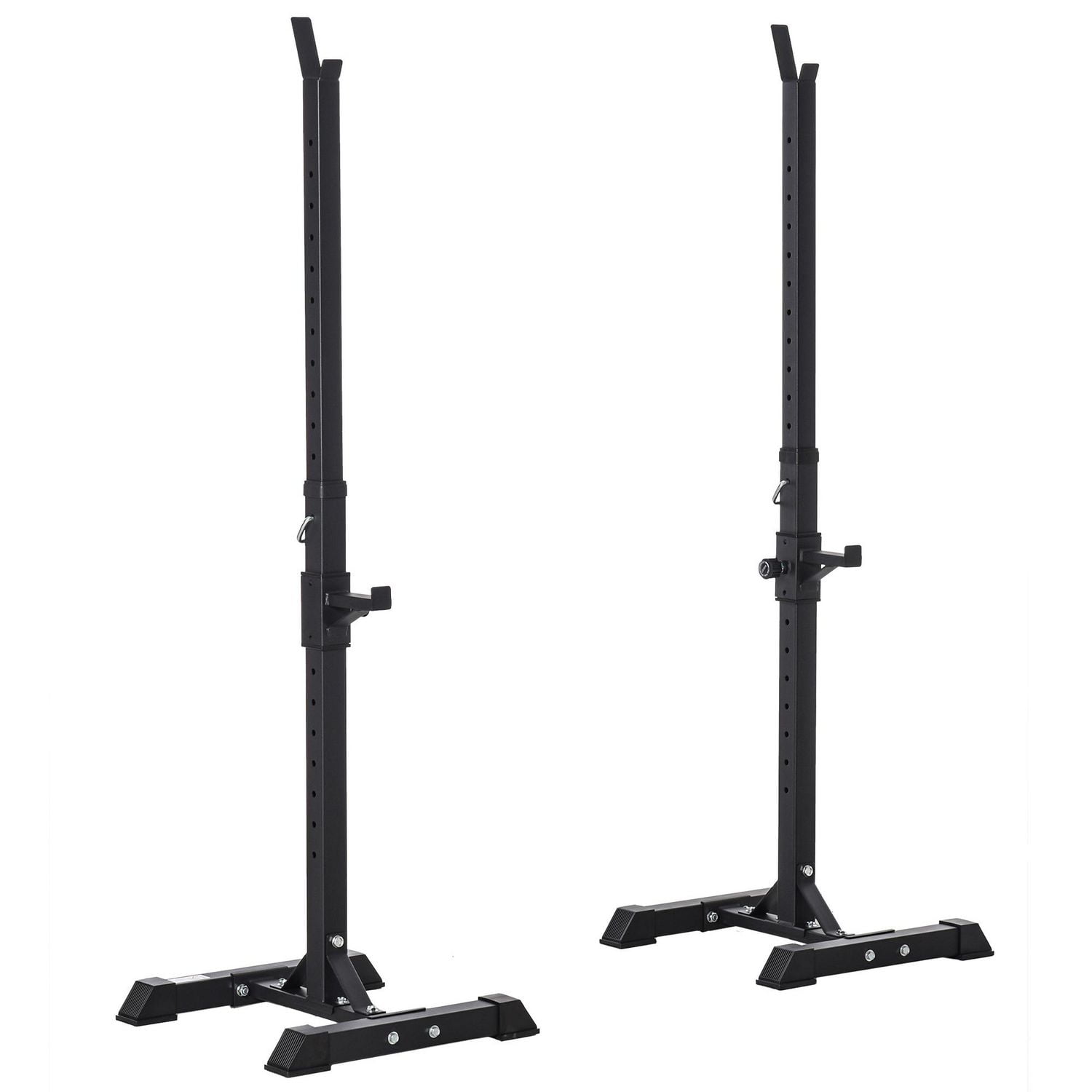 Soozier Squat Rack Weight Liftting Stand Fitness Weight Strength Exercise Walmart