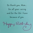 thumbnail image 4 of Hallmark Birthday Card for Mom (Thank You, Mom), 4 of 7
