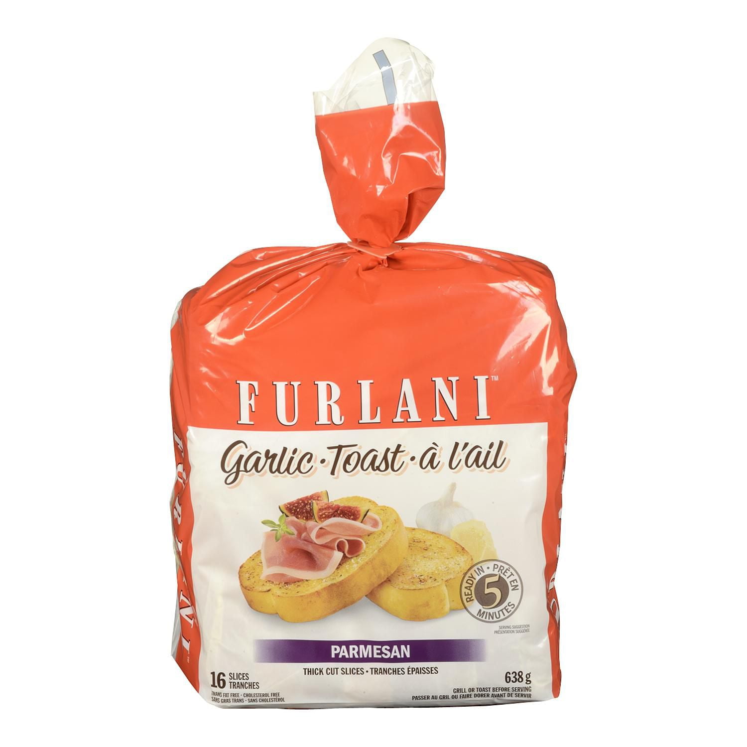 FURLANI Parmesan Garlic Toast, 638 g - Walmart.ca FURLANI Parmesan Garlic Toast, 638 g - Walmart.ca