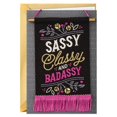 thumbnail image 1 of Hallmark Signature Birthday Card for Women (Sassy and Classy Flag), 1 of 9