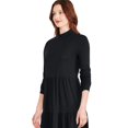 thumbnail image 2 of George Women's Mock Neckline Dress, 2 of 6
