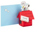 thumbnail image 1 of Hallmark Pop Up Peanuts Birthday Card (Snoopy Dog House), 1 of 7
