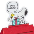 thumbnail image 3 of Hallmark Pop Up Peanuts Birthday Card (Snoopy Dog House), 3 of 7