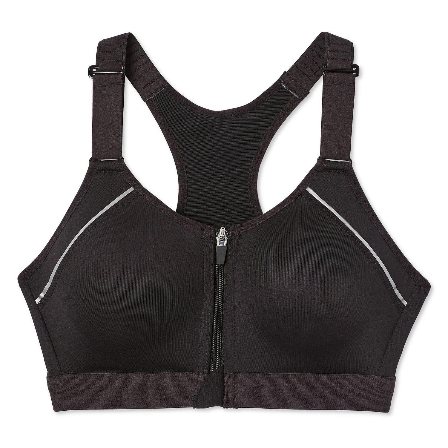 Athletic Works Women's Zipper Bra