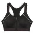 thumbnail image 3 of Athletic Works Women's Zipper Bra, 3 of 6
