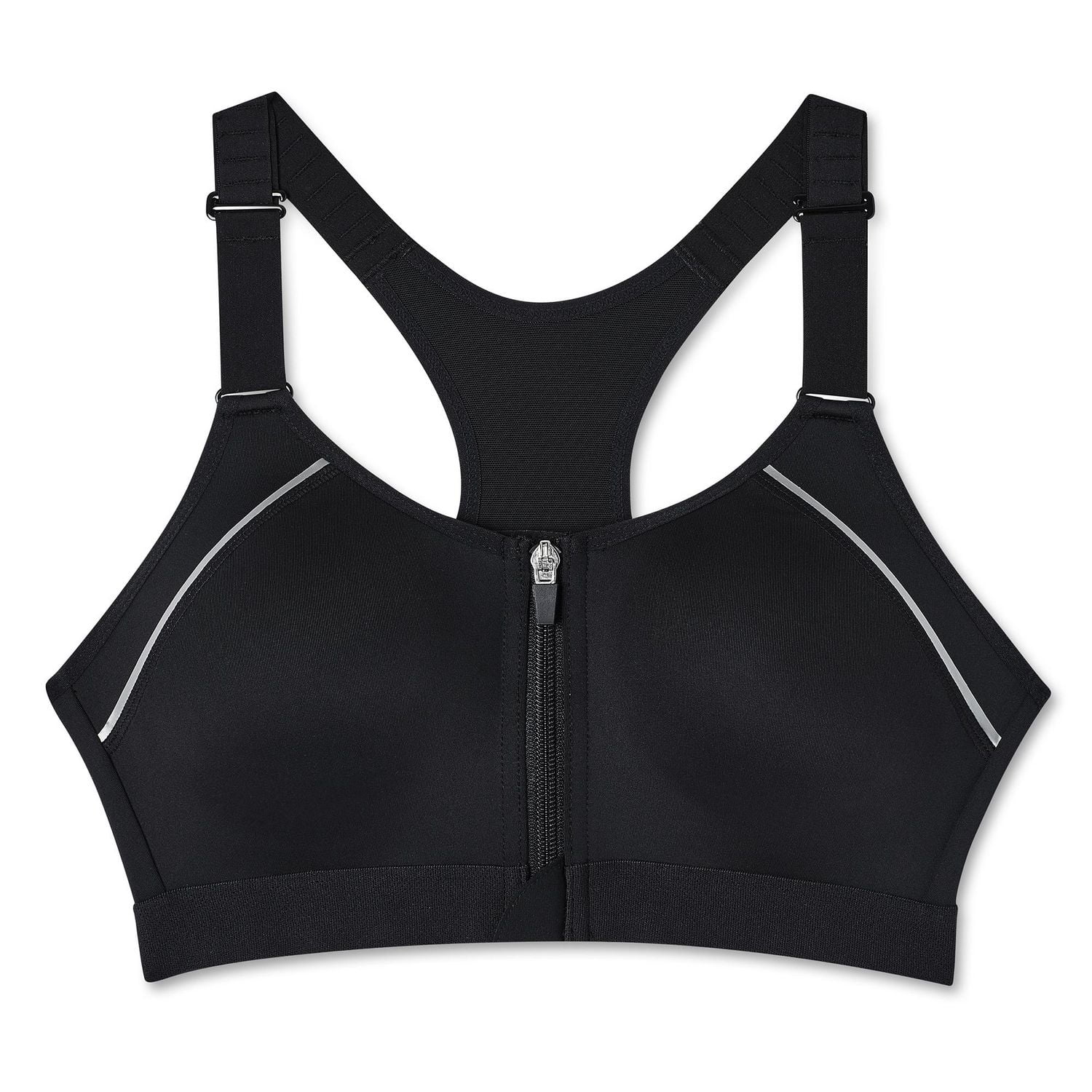 Athletic Works Women's Zipper Bra