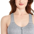 thumbnail image 4 of Athletic Works Women's Zipper Bra, 4 of 6