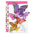 thumbnail image 1 of Hallmark Signature Birthday Card for Sister (Butterflies), 1 of 6