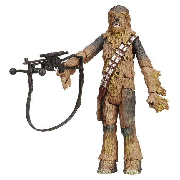Star Wars Figurine de « Chewbacca » de la série noire, 9 cm (3,75 po)