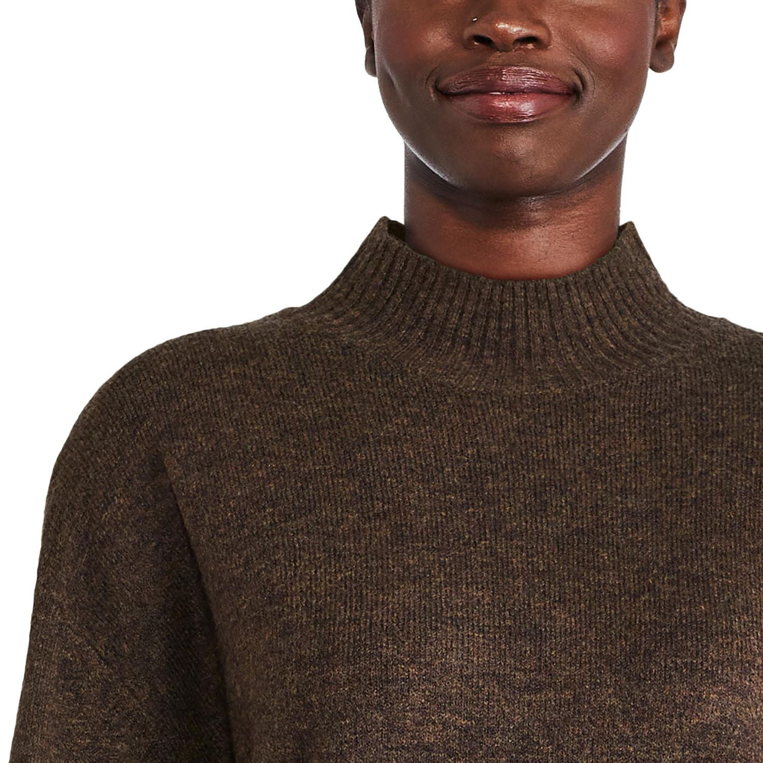 George Women's Mock Neckline Sweater