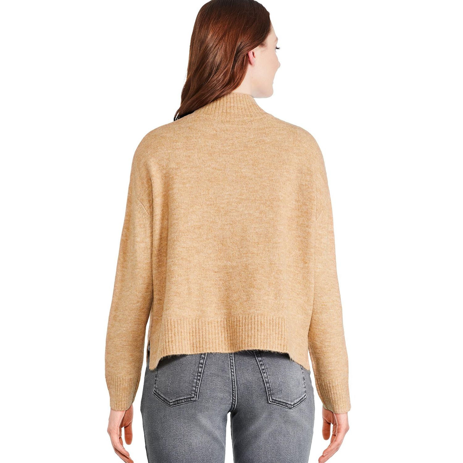 Chandail à col droit George pour femmes