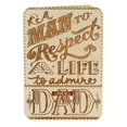thumbnail image 1 of Hallmark Birthday Card for Dad (Wooden Etched Message), 1 of 6