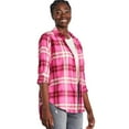 thumbnail image 2 of George Women's Flannel Shirt, 2 of 6
