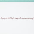 thumbnail image 3 of Hallmark Signature Birthday Card with Removable Dachshund Magnet (Dog in Sweater), 3 of 7