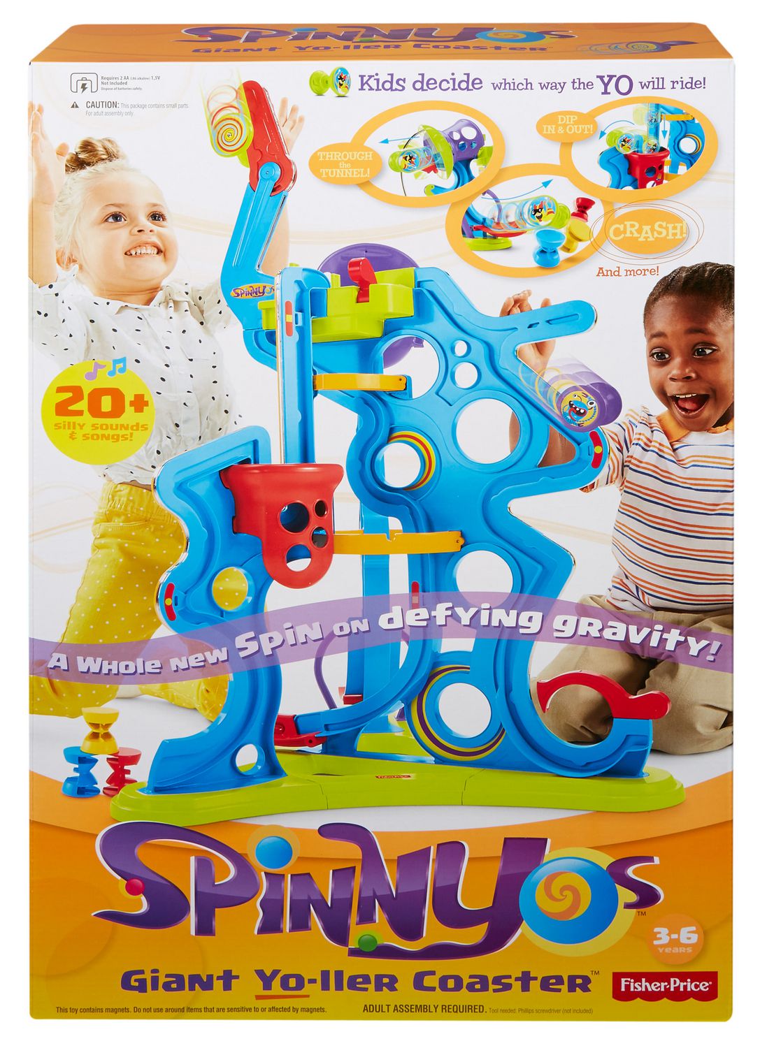 Fisher Price Spinnyos Giant Yo ller Coaster Set Walmart.ca