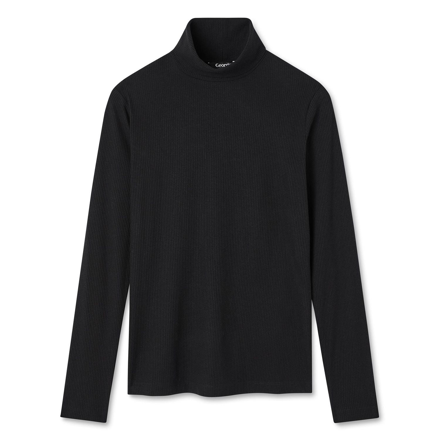 George Women s Rib Turtleneck Walmart