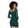 thumbnail image 3 of Robe avec ruchage No Boundaries pour femmes, 3 of 6
