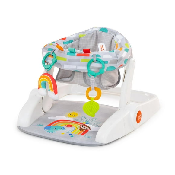 Bright Starts Playful Paradise Learn-to-Sit 2-position Floor Seat, 4-12 months