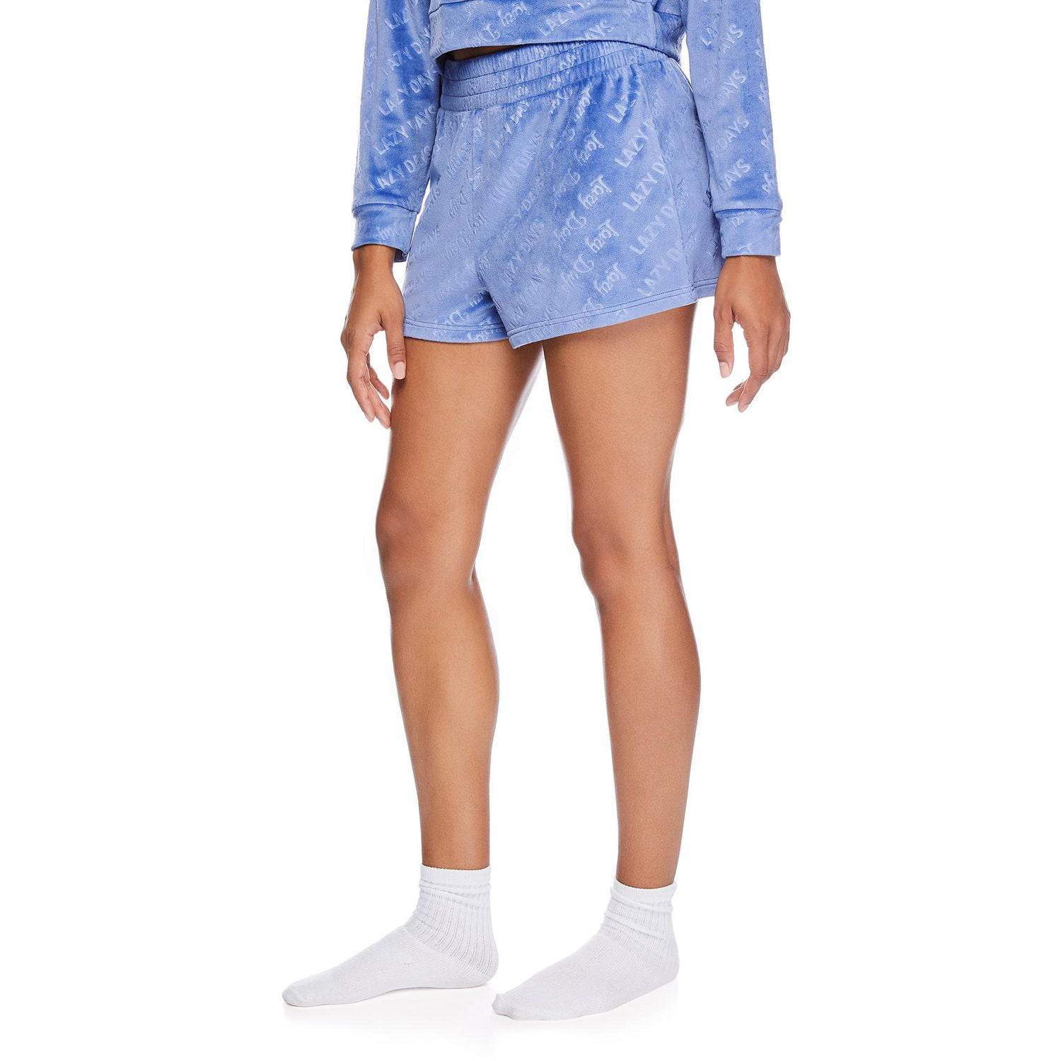 No Boundaries Women's Velour Short