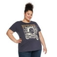 thumbnail image 1 of The Pink Closet Women's Plus Crew Neckline Tee, 1 of 3