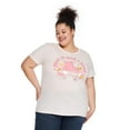 thumbnail image 1 of The Pink Closet Women's Plus Crew Neckline Tee, 1 of 3