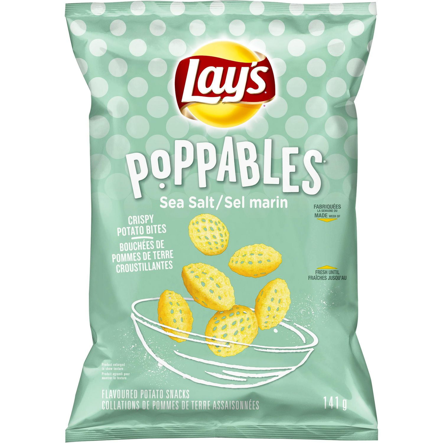 Lay's Poppables Sea Salt Potato Snack | Walmart Canada