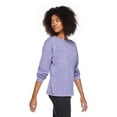 thumbnail image 2 of No Boundaries Women's Oversized Long Sleeve Tee, 2 of 6