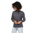 thumbnail image 2 of No Boundaries Women's Oversized Long Sleeve Tee, 2 of 6