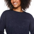 thumbnail image 4 of No Boundaries Women's Oversized Long Sleeve Tee, 4 of 6