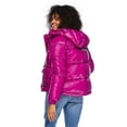 thumbnail image 3 of No Boundaries Women's Cropped Boxy Puffer Jacket, 3 of 6