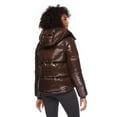 thumbnail image 3 of No Boundaries Women's Cropped Boxy Puffer Jacket, 3 of 6