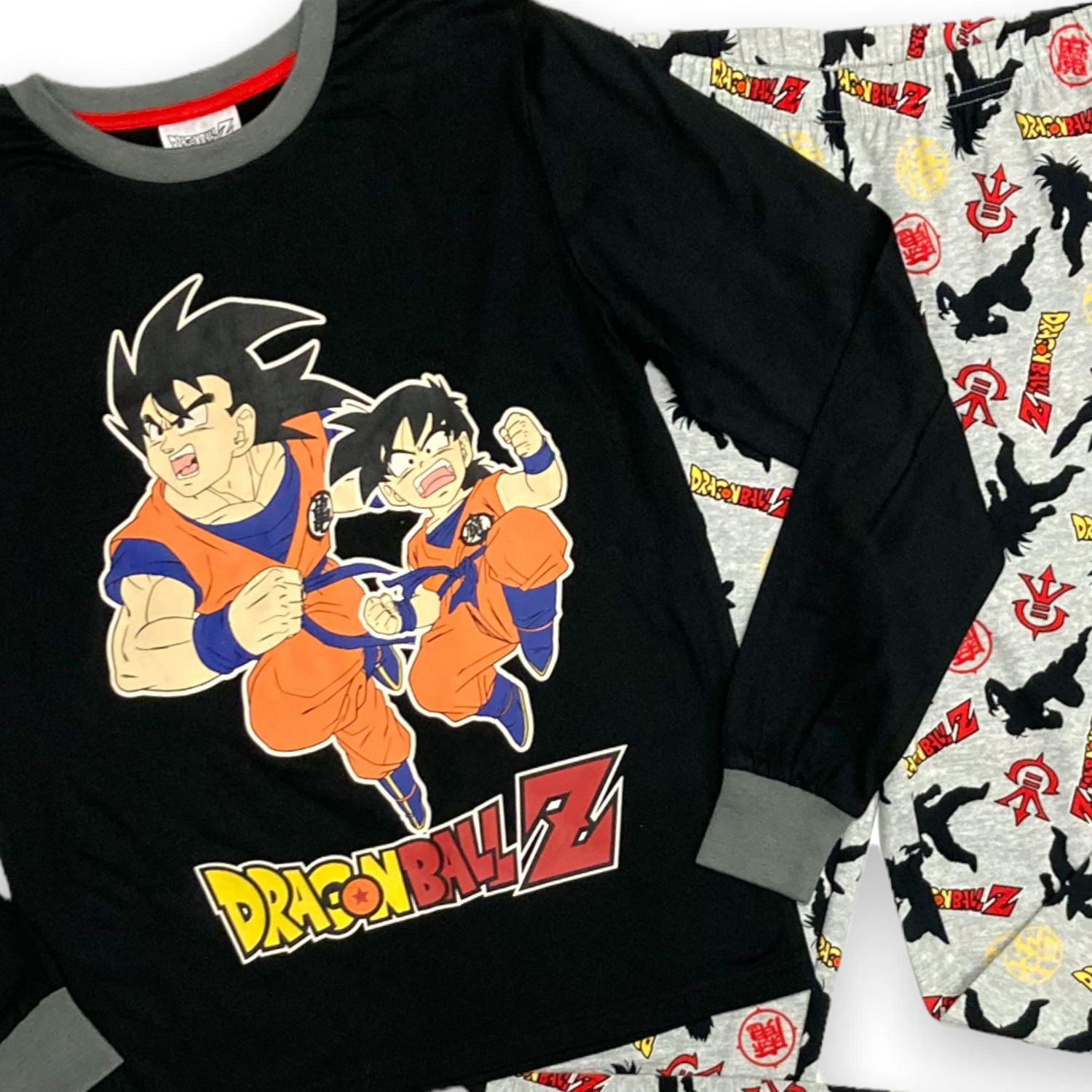 Dragon Ball Z Boy's 2-Piece Long Sleeve Pajama Set