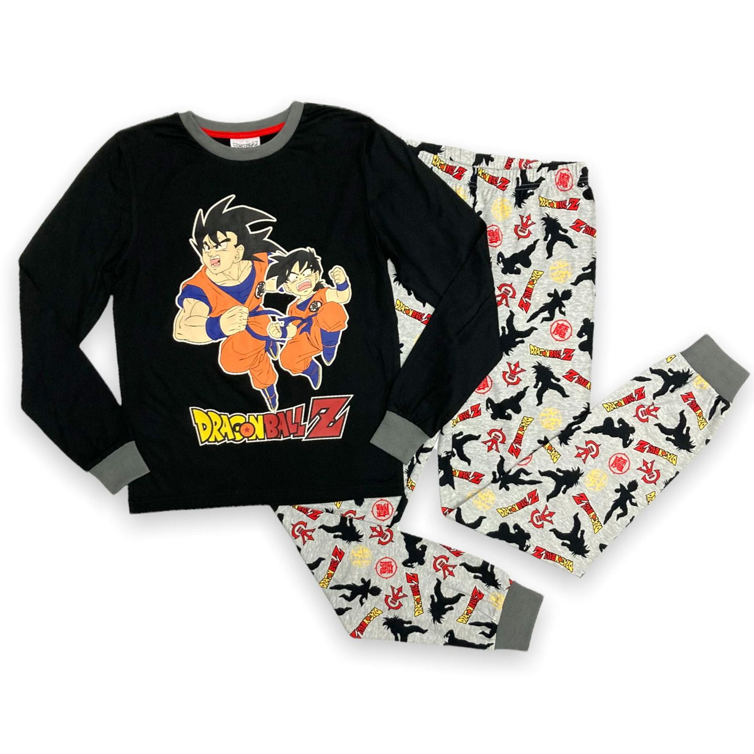 Dragon Ball Z Boy's 2-Piece Long Sleeve Pajama Set