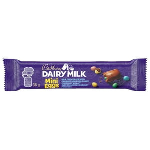 CADBURY DAIRY MILK, Mini Barre de chocolat pour oeufs, Milk Chocolat avec CADBURY Mini Oeufs en conserve