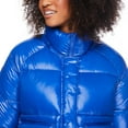 thumbnail image 4 of No Boundaries Women's Cropped Boxy Puffer Jacket, 4 of 6
