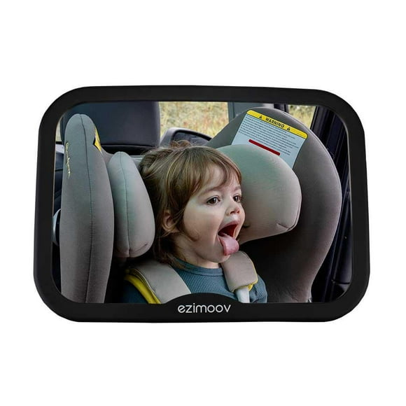 Ezi Mirror Square - Recycled Plastic, Large Curved View