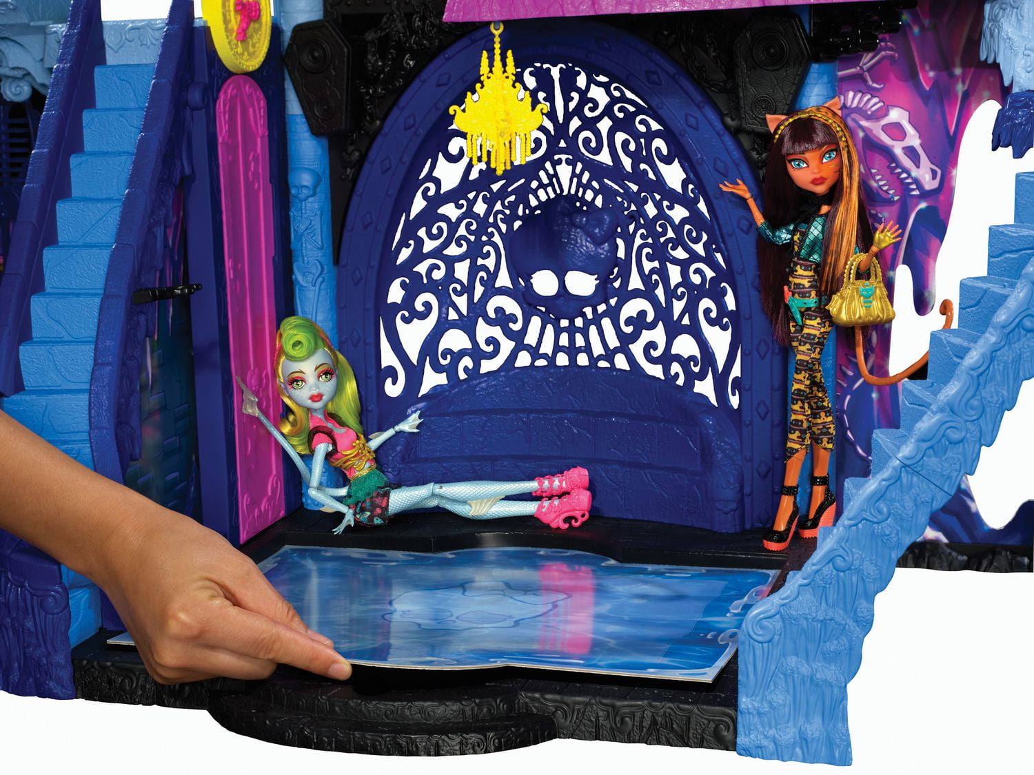 Monster High Freaky Fusion Catacombs Playset Walmart