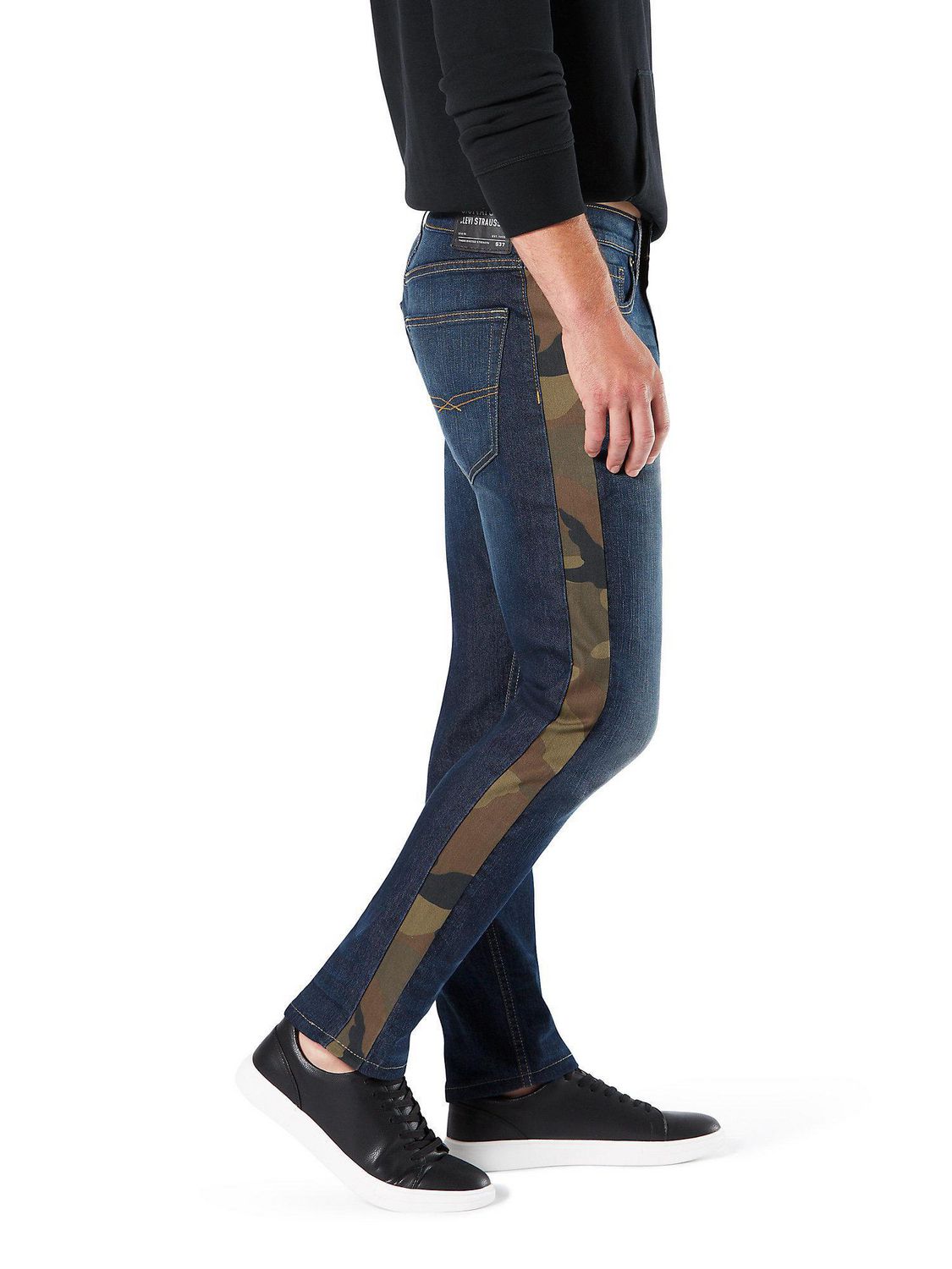 levi's jeans with stripe down the side