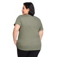 thumbnail image 3 of Iyla Plus Women's Crew Neckline Tee, 3 of 6
