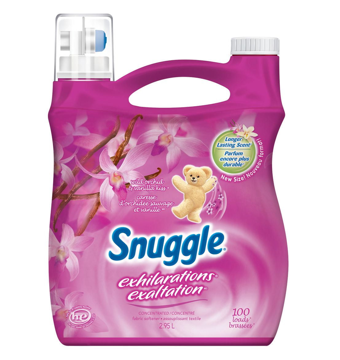 Snuggle Wild Orchid & Vanilla Discontinued Snuggle® Exhilarations® Wild Orchid & Vanilla Kiss® Concentrated Fabric