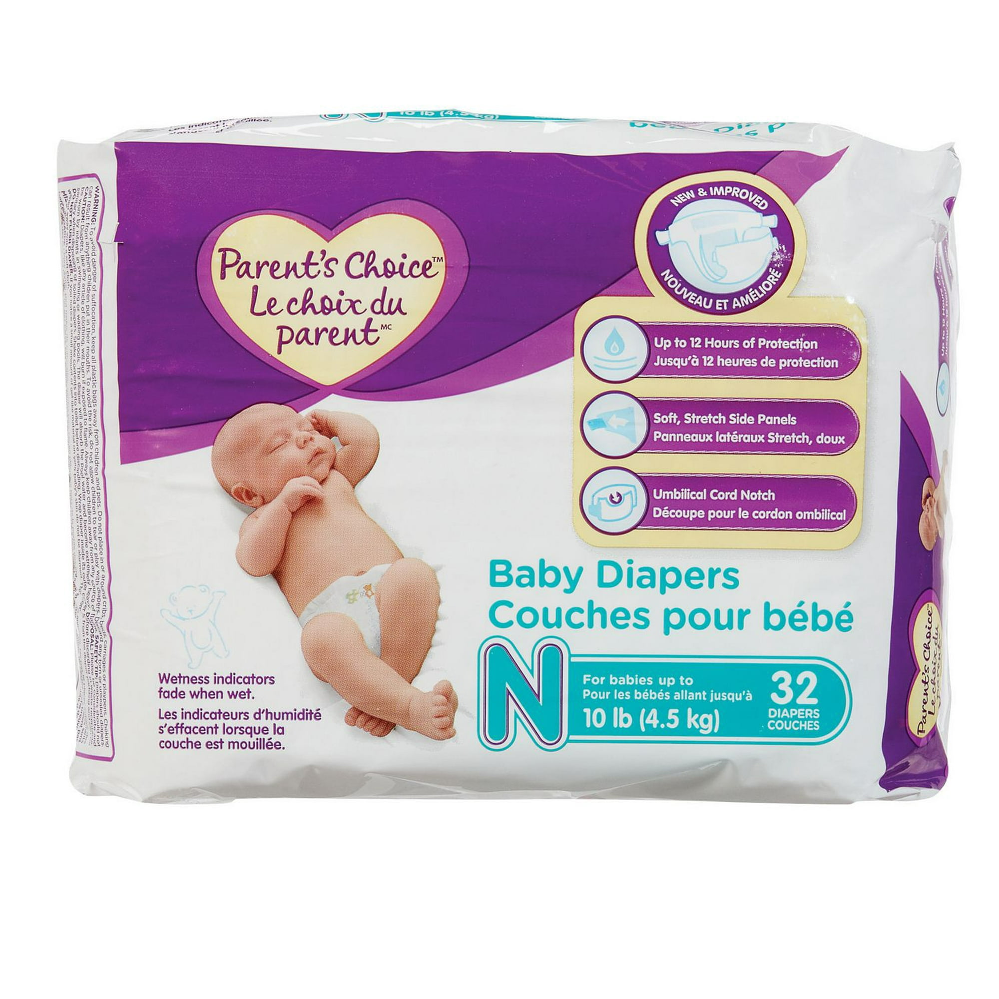 Parent's Choice Parent's Choice Unisex Baby Diapers