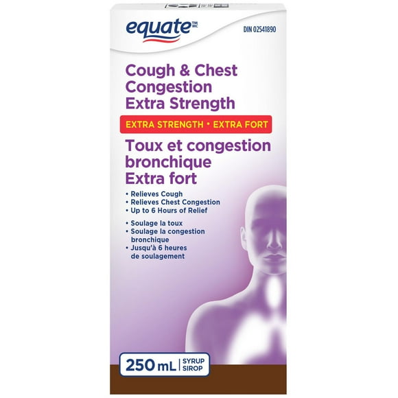 Cough & Chest Congestion Extra Strength, 250 mL