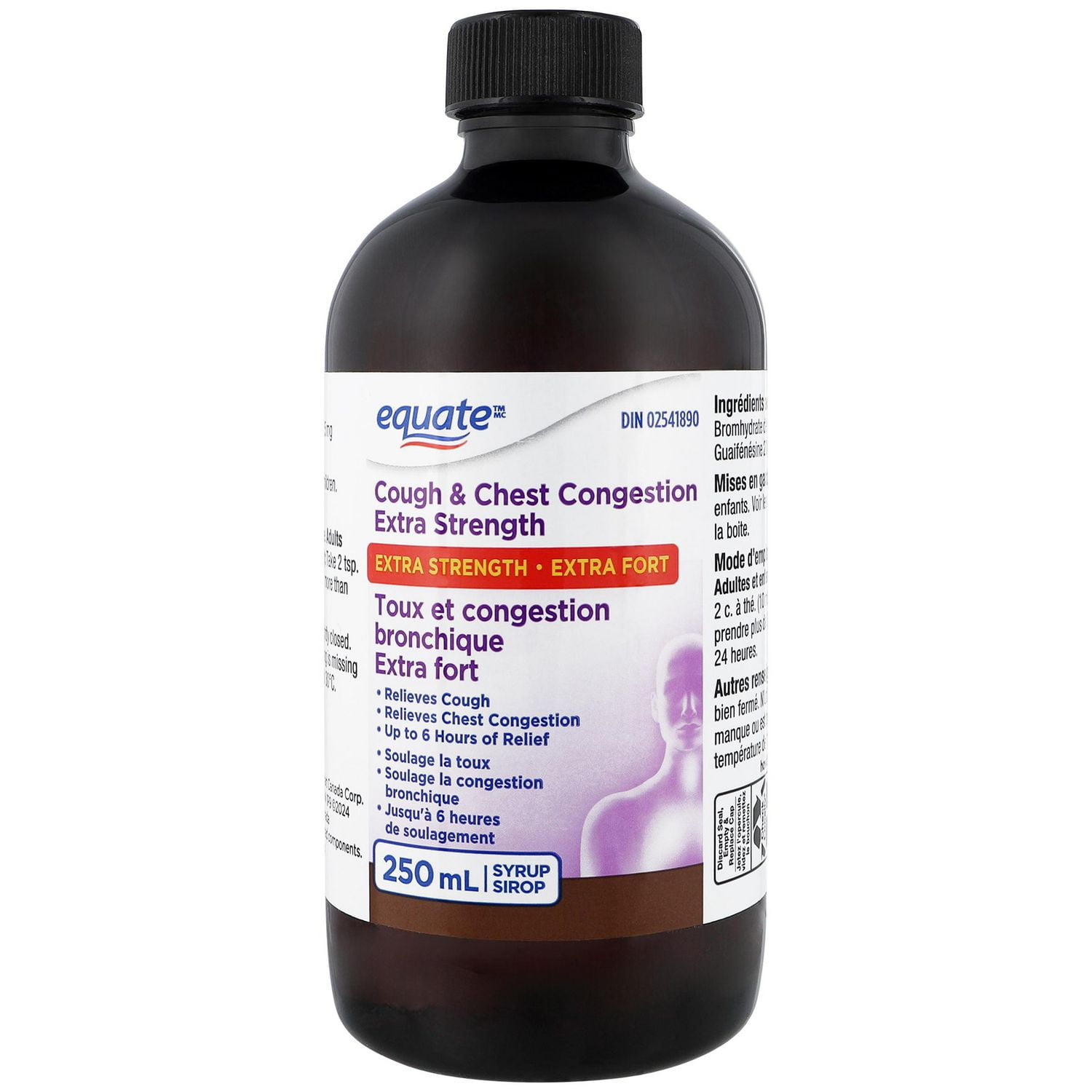 Cough & Chest Congestion Extra Strength, 250 mL