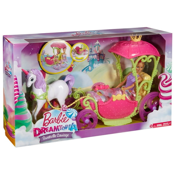 Barbie et sa licorne lumineuse Dreamtopia