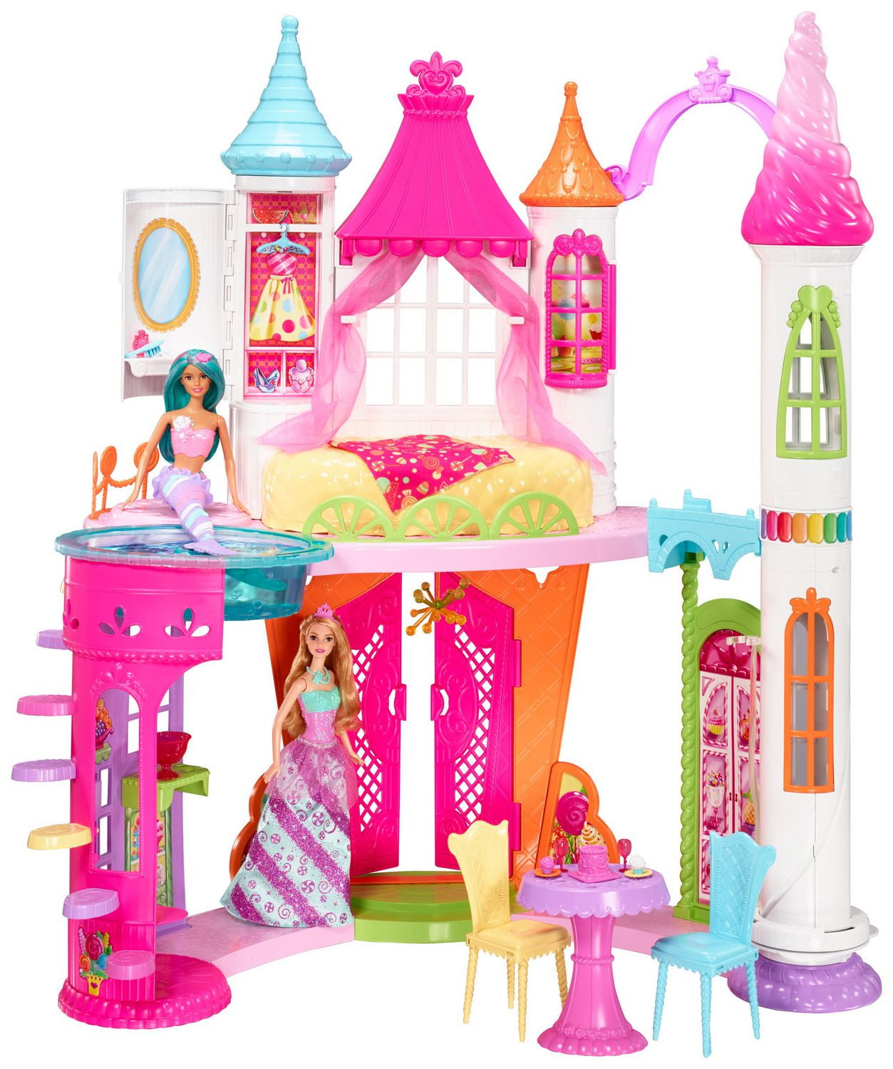 Barbie dreamtopia sweetville castle on sale