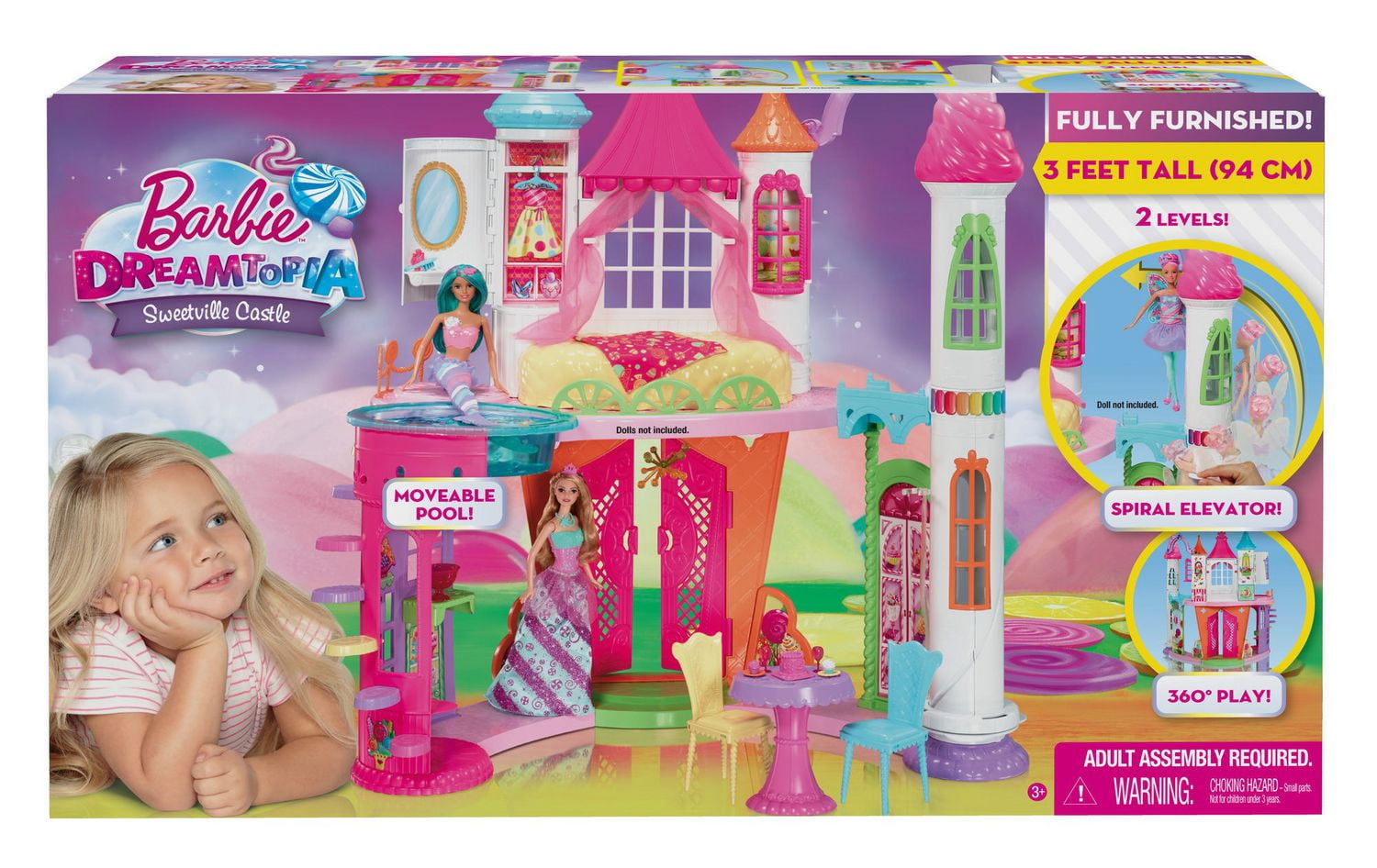 Barbie Dreamtopia Sweetville Castle