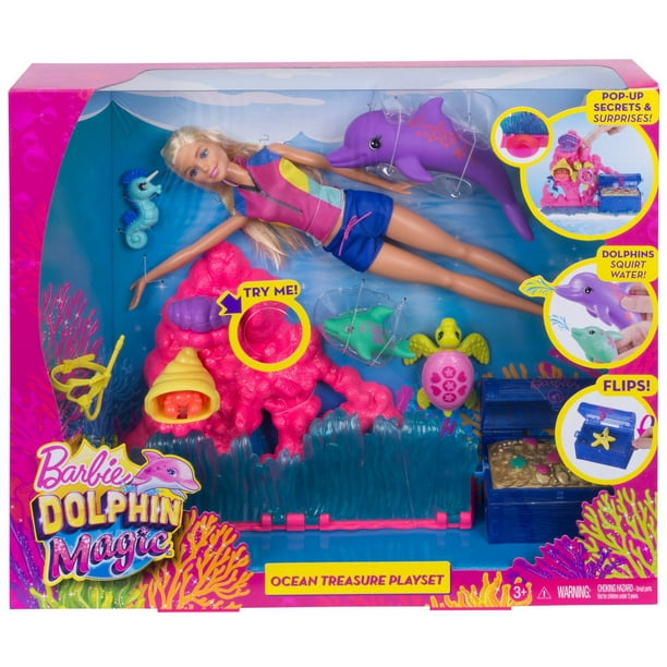 Poupée nageuse et plongeuse + accessoires Barbie - Jouets