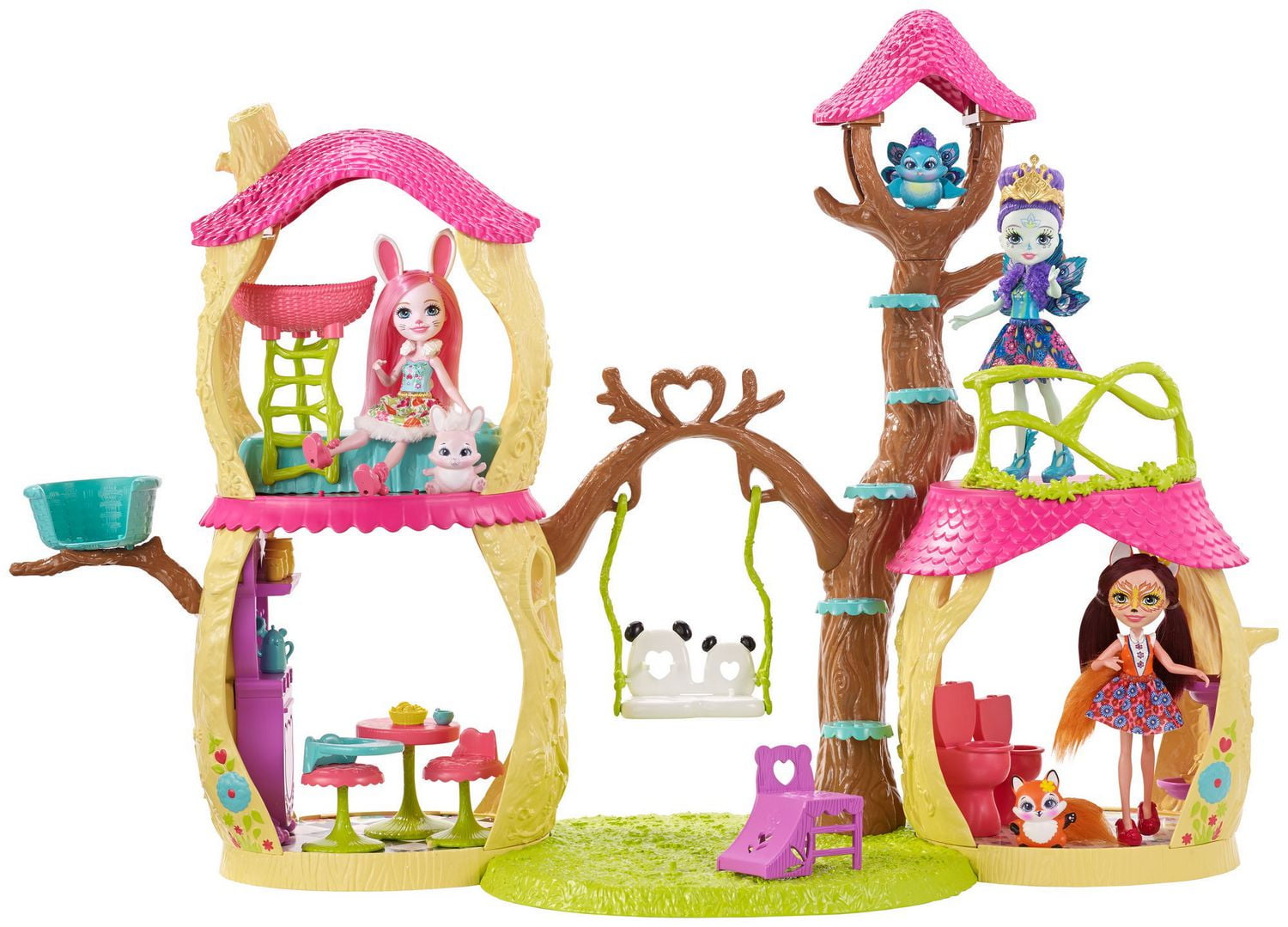 Enchantimals panda store treehouse playset