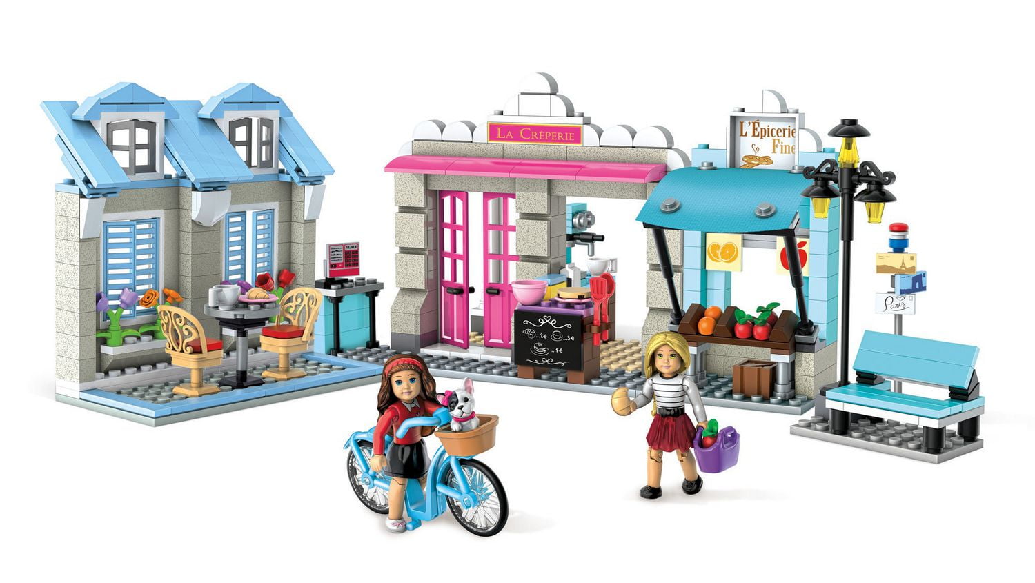 Hot Mega Construx American Girl Grace's 2-in-1 day in Paris